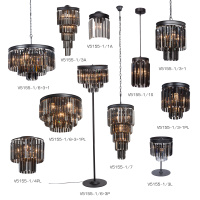 Люстра хрустальная Vitaluce V5155-1/4PL