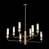 Люстра на штанге Crystal Lux SIMPLY SP8 BRASS 4080/308