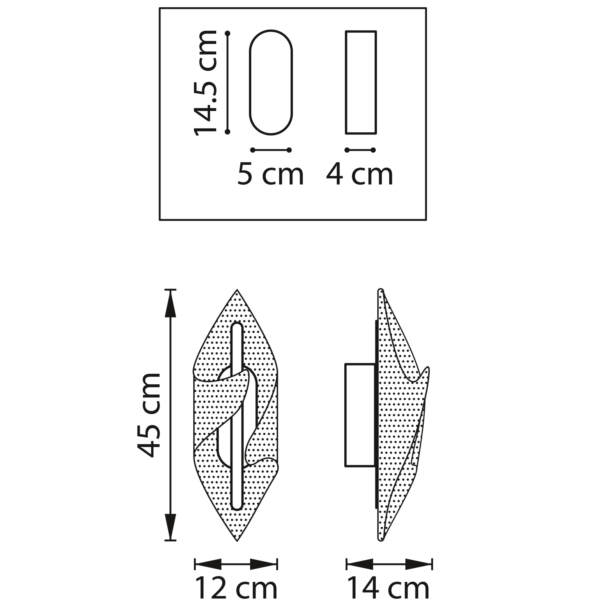 Светильник настенный светодиодный Lightstar Varese 731653