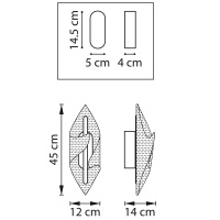 Светильник настенный светодиодный Lightstar Varese 731653
