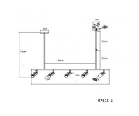 Подвесная люстра Kink Light Кайко 07615-5