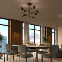 Люстра потолочная светодиодная Mantra CAPUCCINA 7578