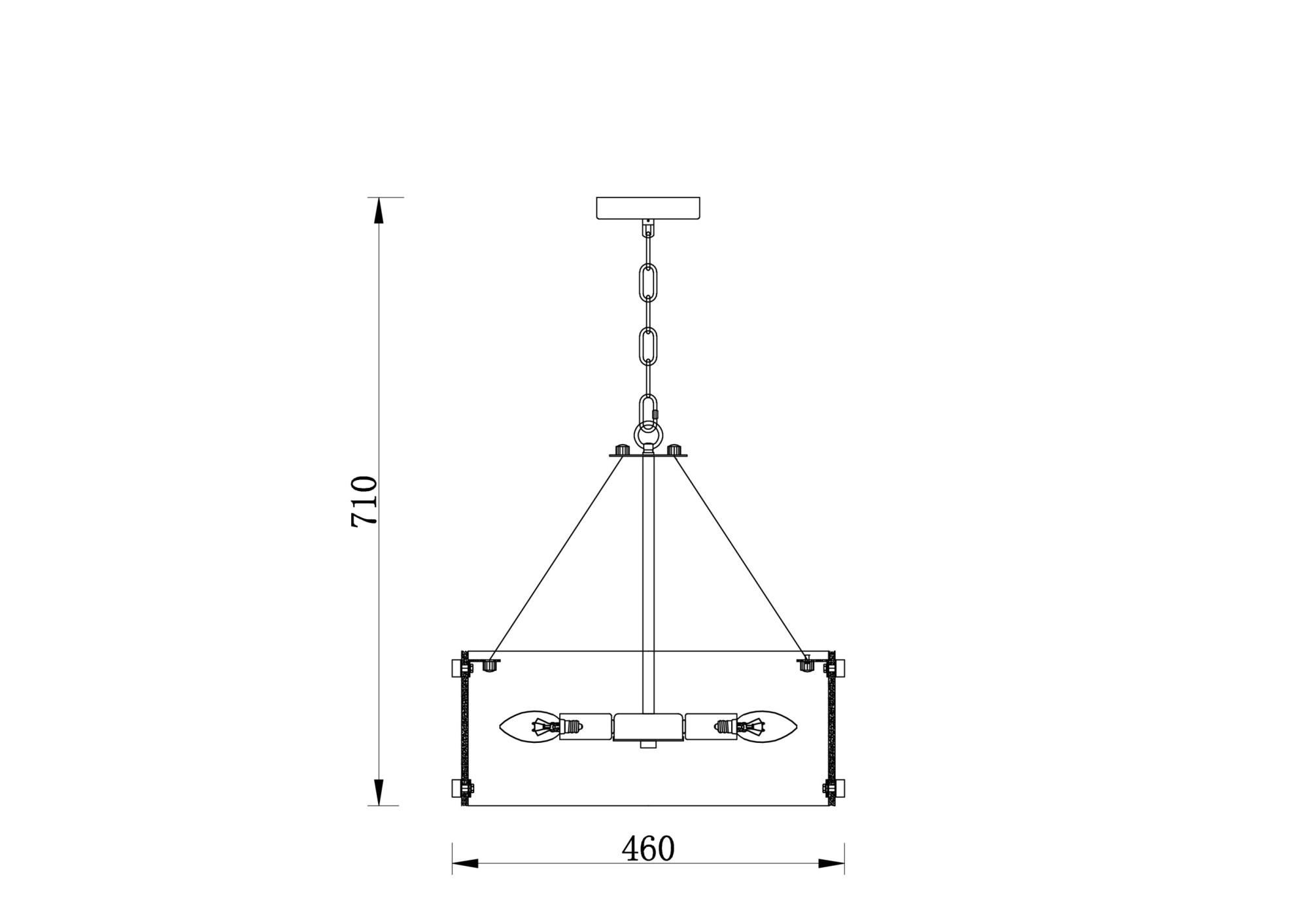 Подвесной светильник Freya Fresco FR5190PL-06BS