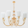 Люстра подвесная Crystal Lux ELENA SP8 GOLD