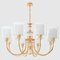 Люстра подвесная Crystal Lux ELENA SP8 GOLD