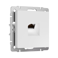 Розетка Ethernet RJ-45 cat. 6A экранированная белый матовый Werkel W5120001 a069684