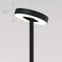 Уличный грунтовый светодиодный светильник Elektrostandard Verano 35185/S черный a068589