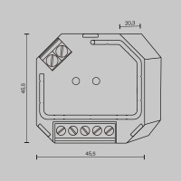 Диммер 400Вт DALI-TRIAC Maytoni Dali 721019