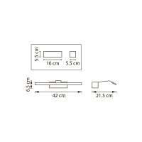Бра Lightstar Muro Spec 808687-3
