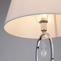 Торшер Eurosvet Madera 01056/1 хром/прозрачный хрусталь Strotskis 00000084937