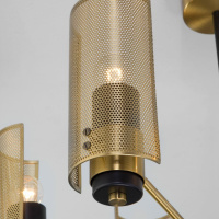 Люстра на штанге Eurosvet Grino 70139/6 латунь a057940