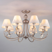 Потолочная люстра Eurosvet Incanto 60069/8 серебро 00000083401