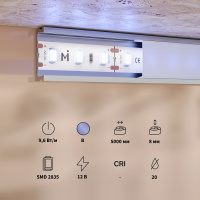 Светодиодная лента 9,6Вт/м Blue IP20 12V Maytoni Base 201173