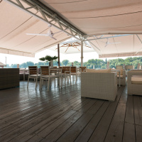 Люстра с вентилятором светодиодная Mantra BRISA 8726