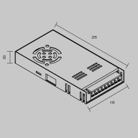 Блоки питания 12V 400W Maytoni 811014
