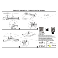 Набор установочных креплений для 9095B Mantra BLUE SKY 9088