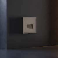 Накладка для розетки TV+RJ45 кат. 6 Voltum S70 (капучино) VLS002714