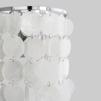 Светильник настенный Eurosvet Sandra 60005/1 хром/перламутр 00000074640