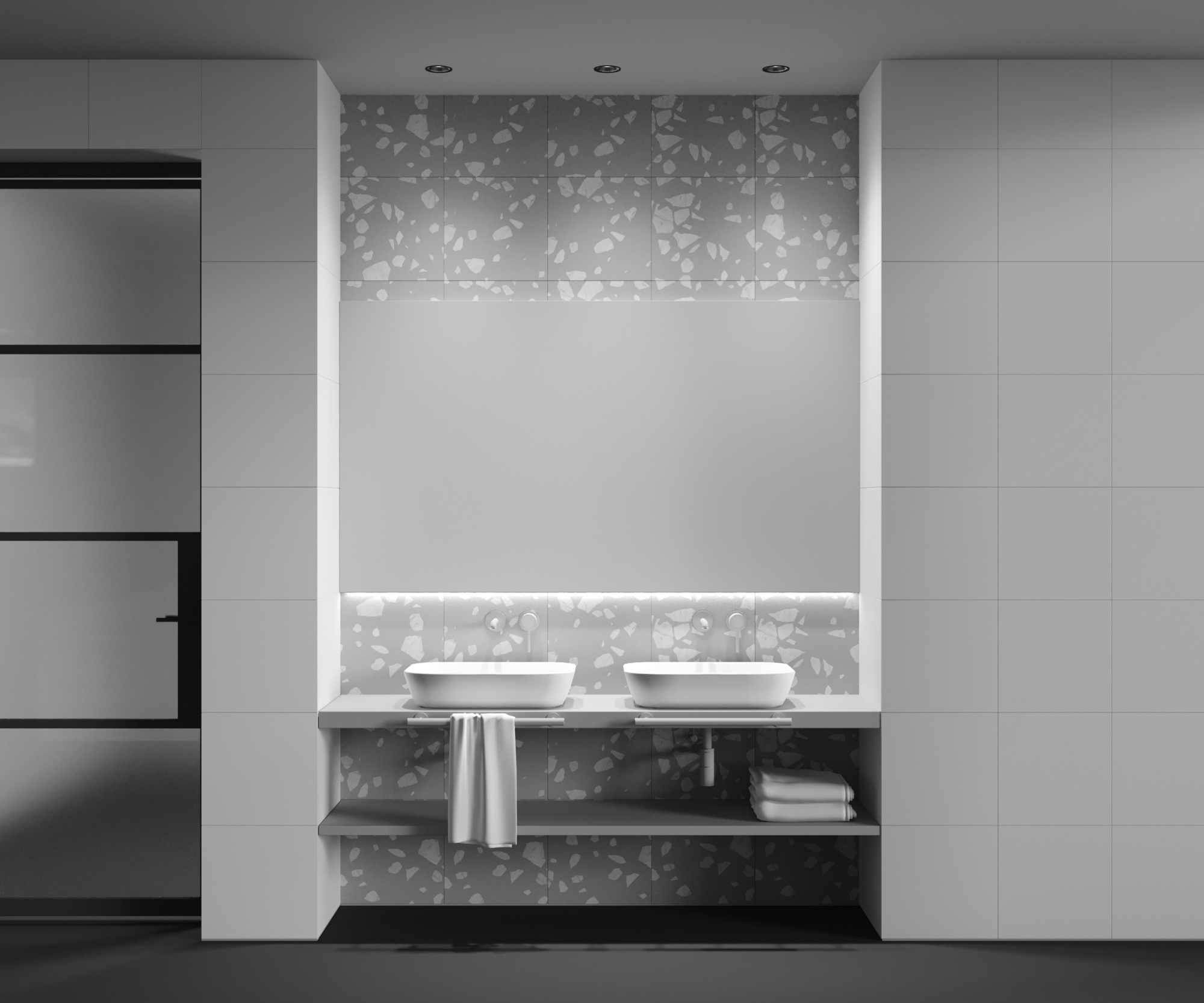 Светильник встраиваемый Maytoni Slim DL027-GU10-B