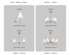 Люстра на штанге Ambrella light LH57123