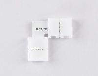 Соединитель угловой L для светодиодной ленты 2835 12/24V (3 конт.) 10 шт Ambrella light GS GS6601