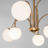 Люстра на штанге Eurosvet Alix 30177/6 латунь a055499