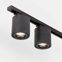Трековый светильник для однофазного шинопровода Elektrostandard Klips Черный 15W 4200K LTB21 Черный a040438