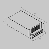 Блоки питания 12V 600W Maytoni 811015