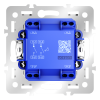 Механизм выключателя с самовозвратом двухклавишного 10А Voltum S70 VLS0206M