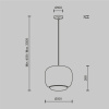 Подвесной светильник Maytoni Brio MOD466PL-L12W3K