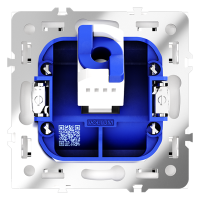 Розетка компьютерная встраиваемая VOLTUM S70 RJ45 кат.6, (кашемир) VLS060103