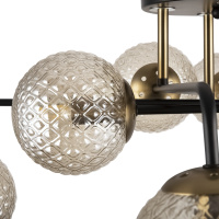 Люстра потолочная Freya Navel FR8016PL-08BBS