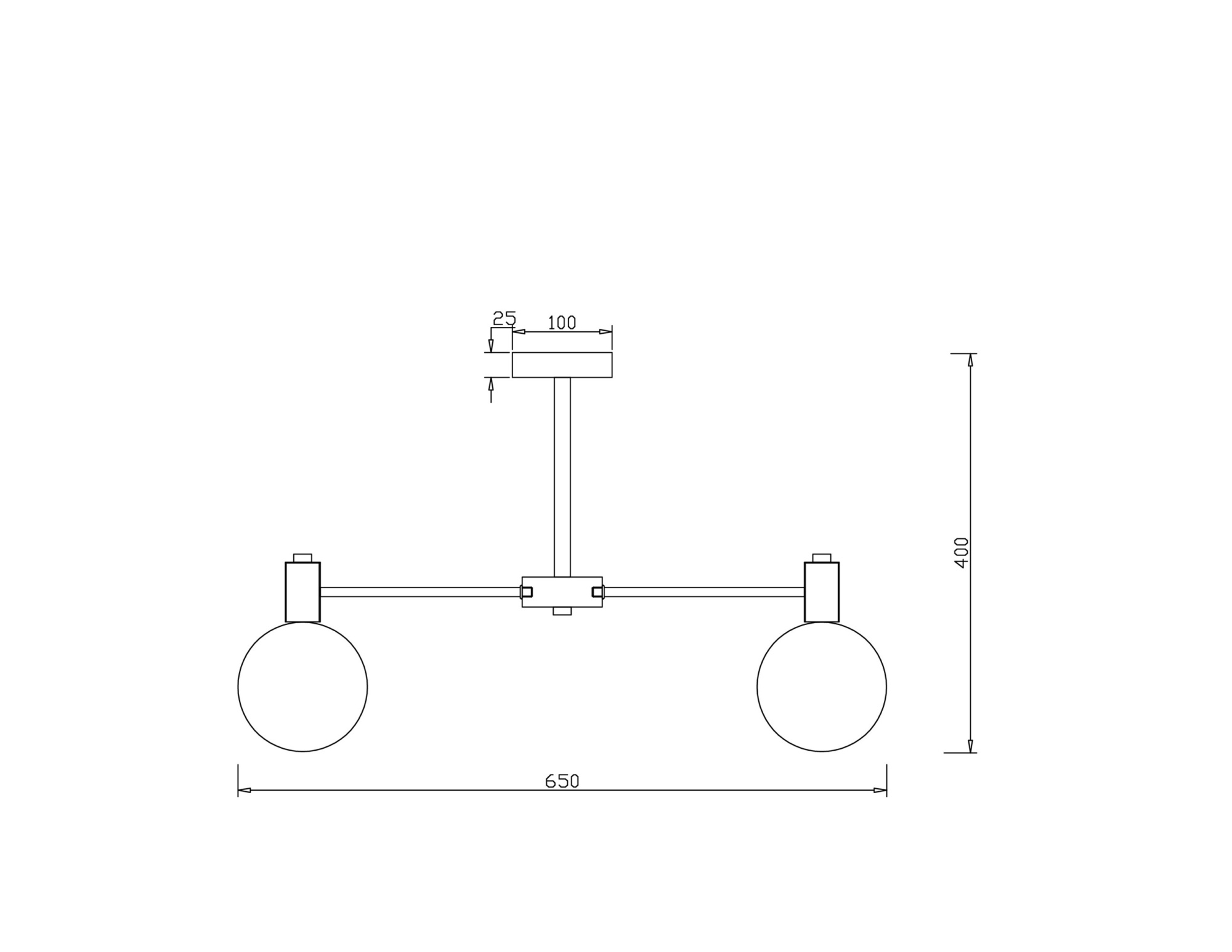Люстра на штанге Freya Globo FR5175PL-06BS