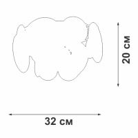 Люстра потолочная Vitaluce V5828-8/3+1PL
