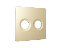 Лицевая панель ALFA для TV двойной розетки Ambrella Volt ALFA AP6133