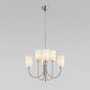 Люстра подвесная Eurosvet Abbey 60164/6 никель