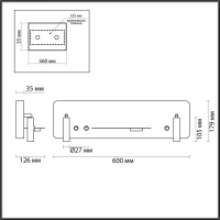 Светильник настенный светодиодный Lumion COSI 5683/10WL