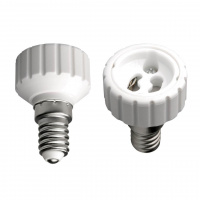 Переходник с цоколя Е14 на GU10 Uniel LH14-GU10L 06470 Переходник с цоколя Е14 на GU10 Uniel LH14-GU10L 06470