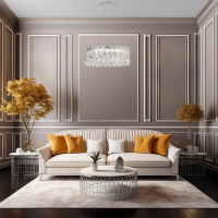 Люстра подвесная светодидная Bogates Marvel 90371/1 Strotskis хром