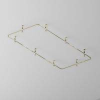 Коннектор радиусный для шинопровода Maytoni Flarity TRX154-RC80-BS