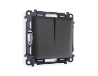 Комплект механизма 2-клавишного перекрестного выключателя 10A-250V Ambrella Volt Alfa MA903030