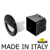 Светильник для подсветки лестниц встраиваемый FUMAGALLI LETI 100 Round-EL 2C3.000.000.AYG1L Светильник для подсветки лестниц встраиваемый FUMAGALLI LETI 100 Round-EL 2C3.000.000.AYG1L