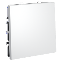 Выключатель с самовозвратом встраиваемый VOLTUM S70 одноклавишный (белый матовый) VLS010602