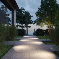 Уличный грунтовый светодиодный светильник Novotech LANDSCAPE 359713