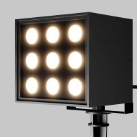 Уличный грунтовый светодиодный светильник Maytoni Ares O309FL-L18B3K