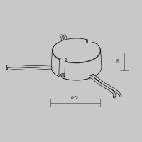 Источник тока (драйвер) 36Вт 10-42В Maytoni Dali Lighting control 721032