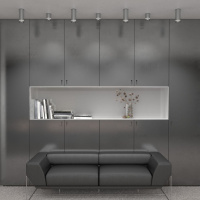 Потолочный светильник Elektrostandard DLR021 9W 4200K хром матовый a037519