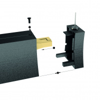 Заглушка с креплением к потолку для 7554/7555 HANOK 7556 Mantra Hanok 7556