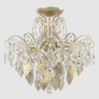 Люстра потолочная Crystal Lux ESMIRALDA PL4 GOLD