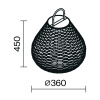 Светильник светодиодный на солнечной батарее Maytoni Plet OSL599FL-L5B3K